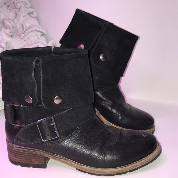 clarks motorcycle boots